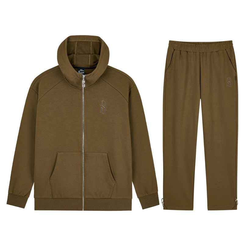 361°雅丹风男女同款运动套装春季宽松运动服休闲外套662419001