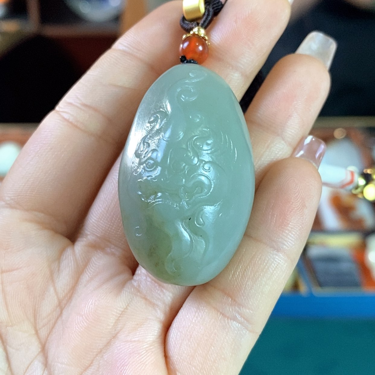 【闪购商品】和田玉吊坠未镶嵌鑫****工
