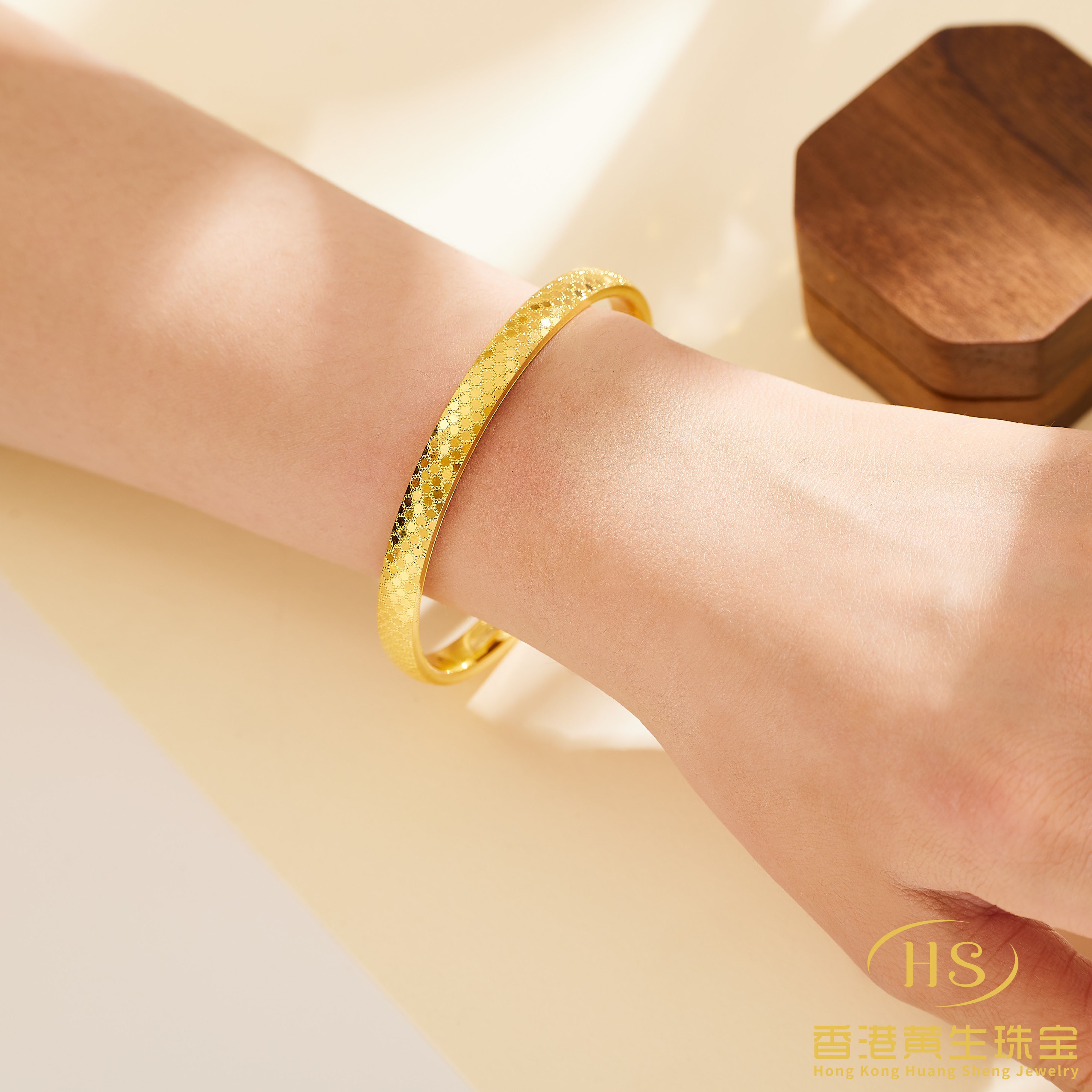 5D无氢工艺足金999卡6mi爆闪龙鳞手镯潮流黄金首饰称克重算价格