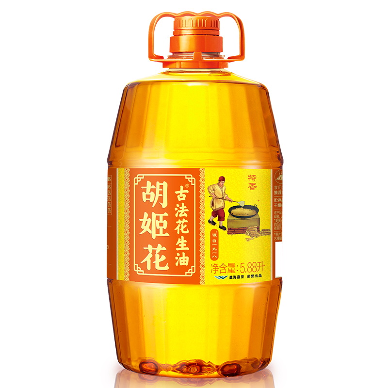 胡姬花古法花生油5.88L