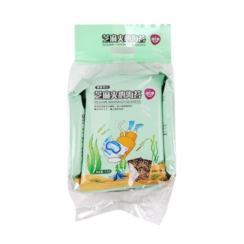 润之家芝麻夹心海苔36g