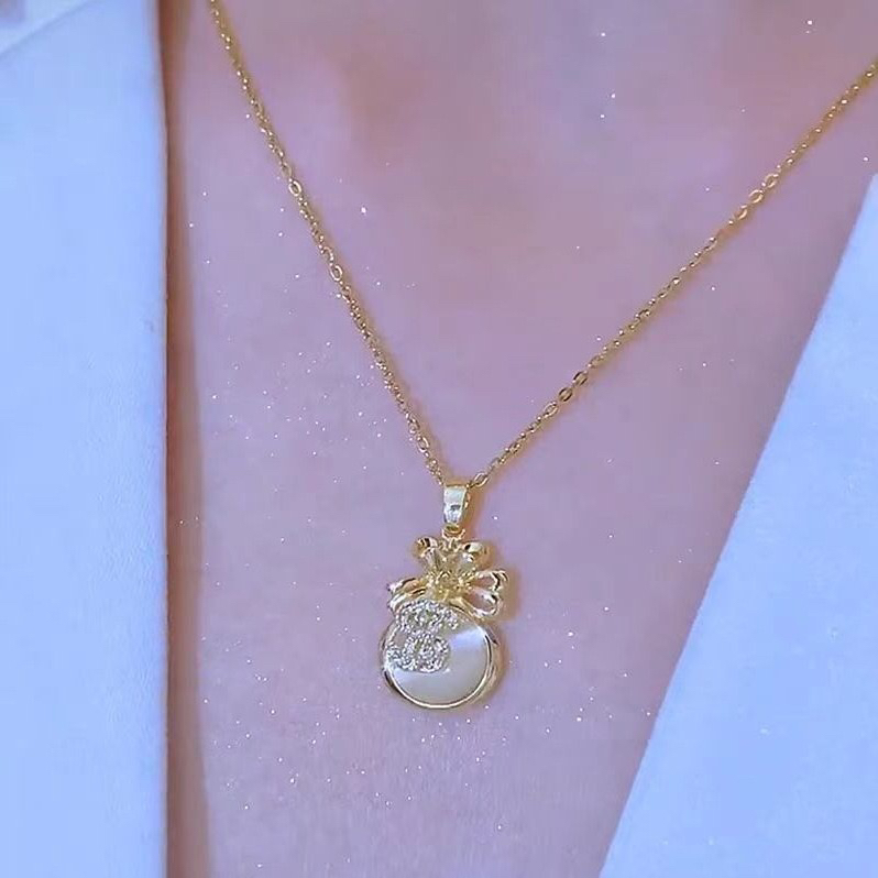 钛钢树脂吊坠 6205 精致时尚项链 约38+5cm