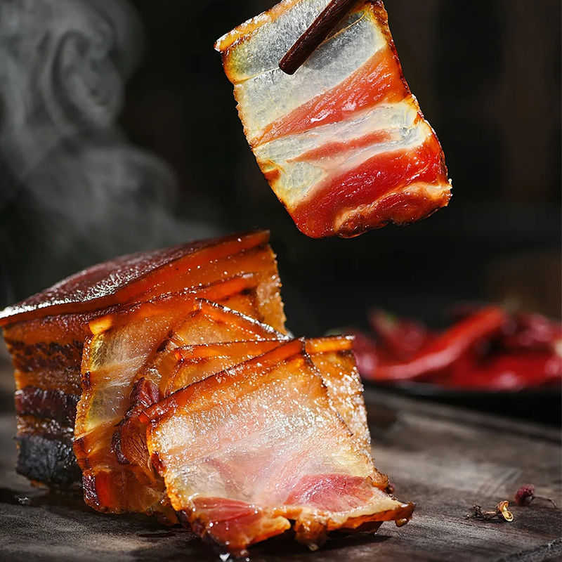 【五花腊肉】正宗湖南腊肉柴火烟熏腊肉老腊肉后腿肉