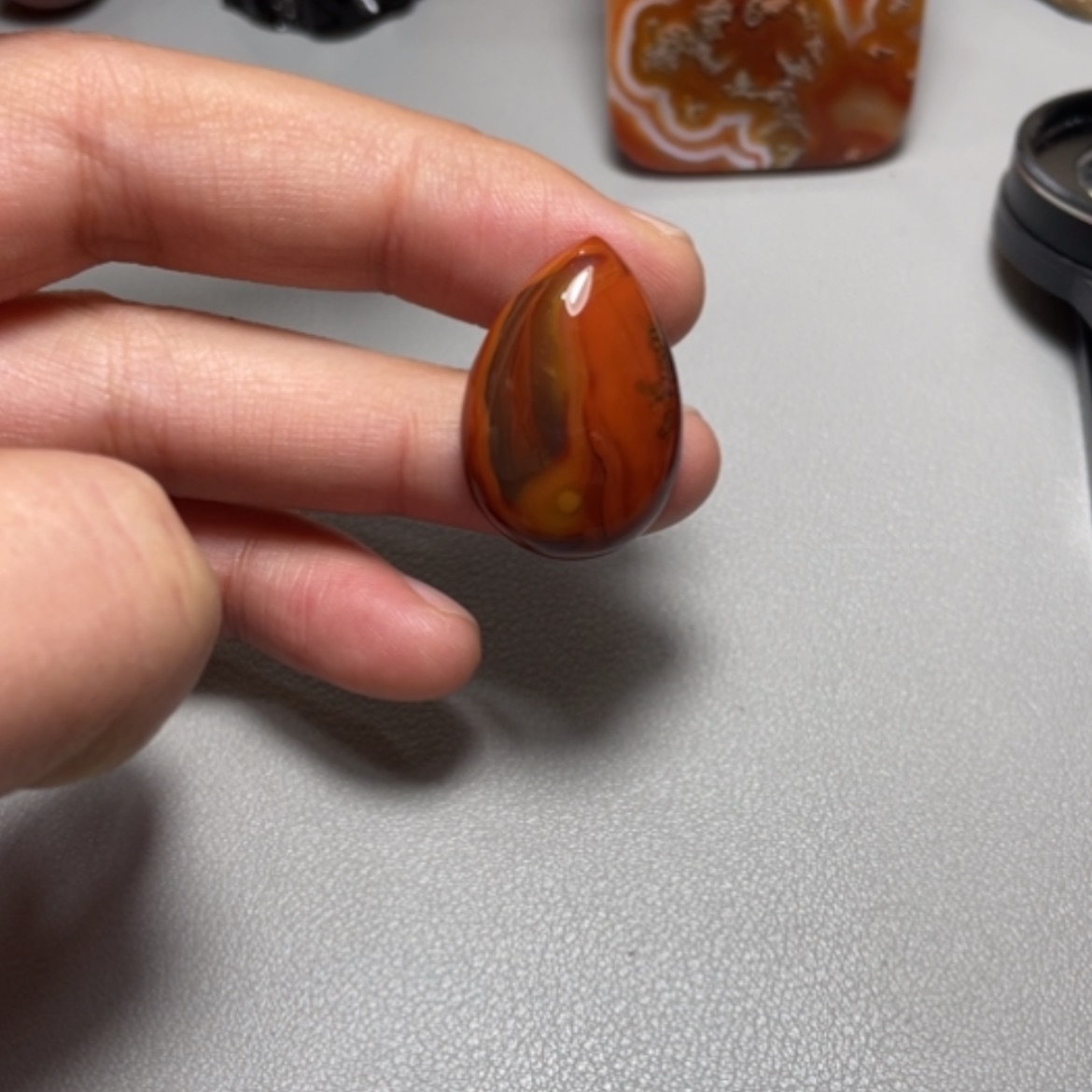 【闪购商品】玛瑙/玉髓吊坠(不含链)未镶嵌东**韩