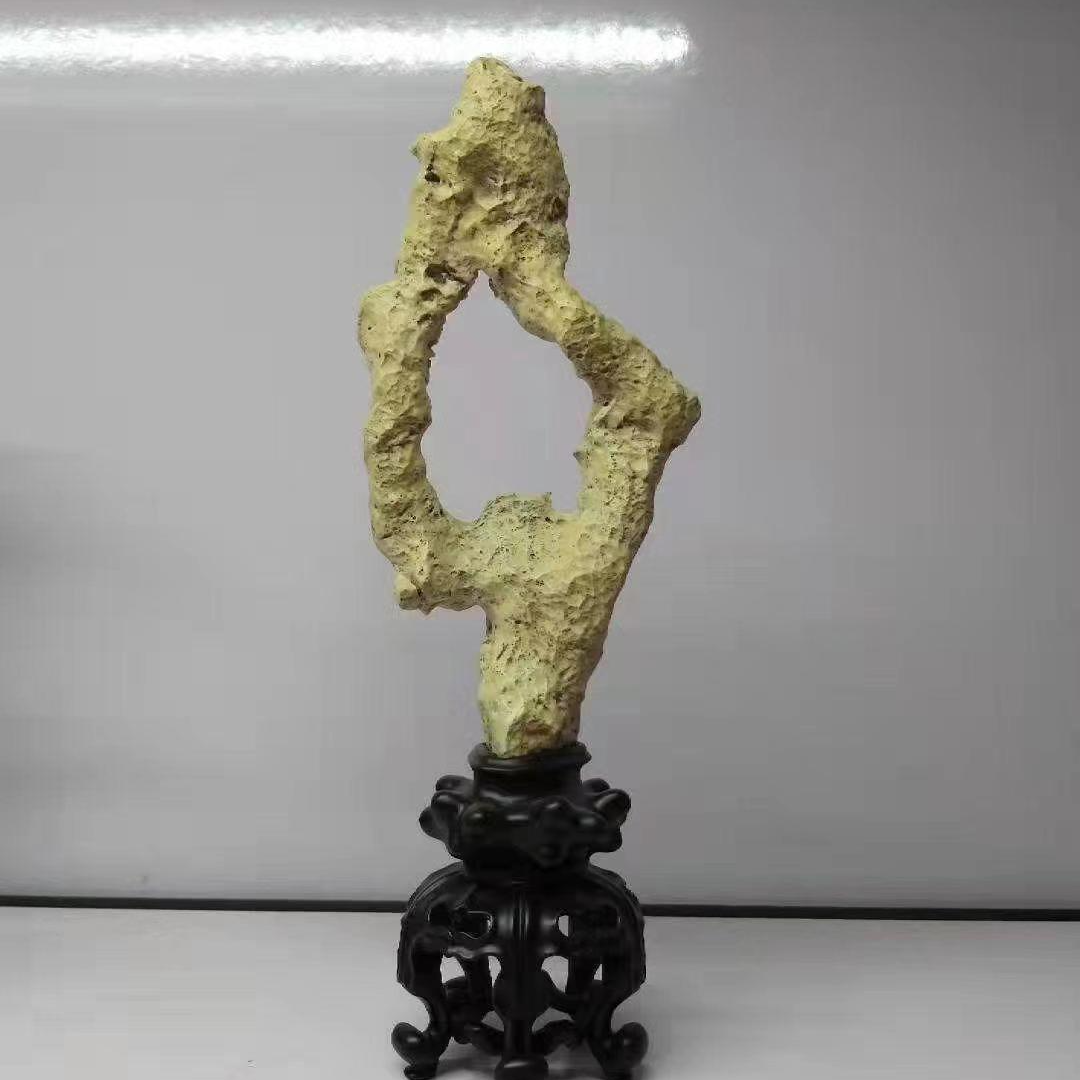 （100-1000直播付米链接）一个石戈壁石摆件手把件