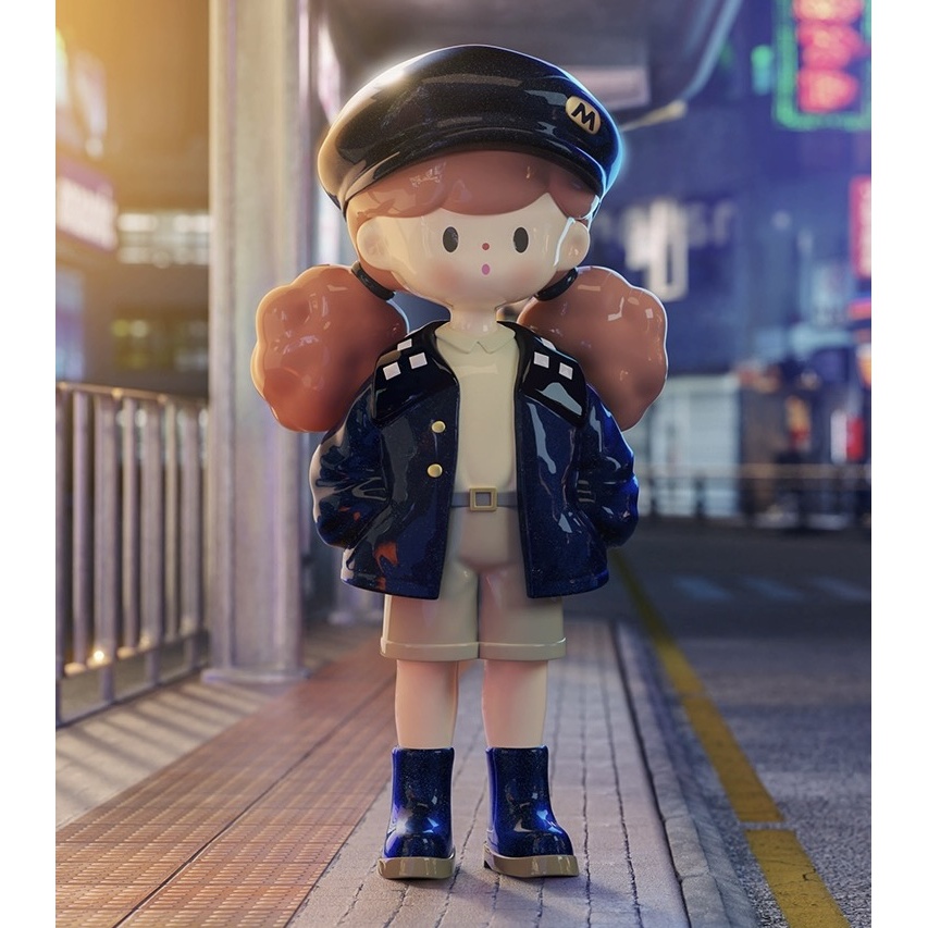 【拆盒】Molinta8代复古港风系列潮玩盲盒卡通手办