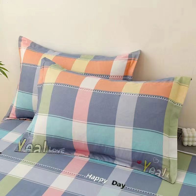 彩色格调 通用枕套一对 （48*74cm）