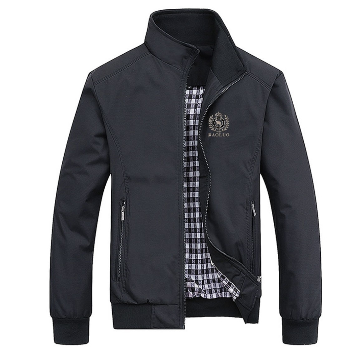 BAOLUOFEIMILI/保罗菲蜜丽6628款时尚春秋男装外套