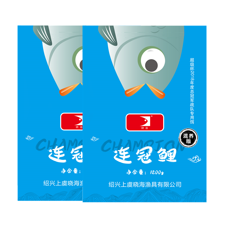 晓海连冠鲤炮混养搓饵通杀黑坑竞技钓鱼散炮综合饵料王海宁1200G