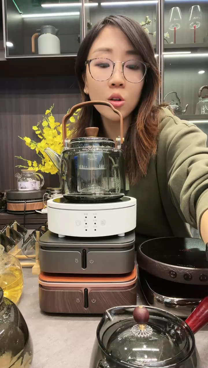 【闪购商品】@正茗堂Q21（白）+灰色四代壶