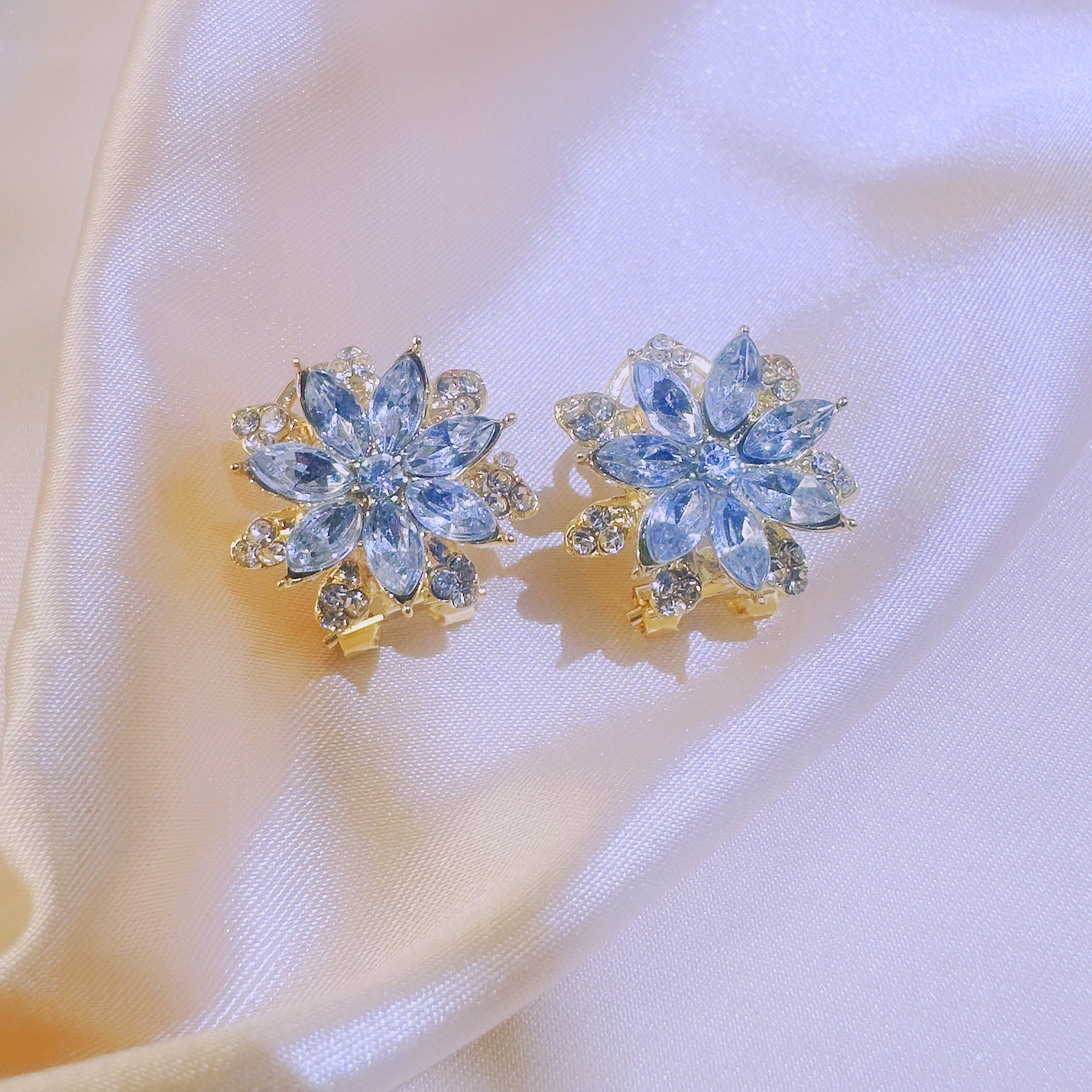 铜合金耳饰 【B32】气质轻奢百搭简约简约优雅精致网红设计师耳环