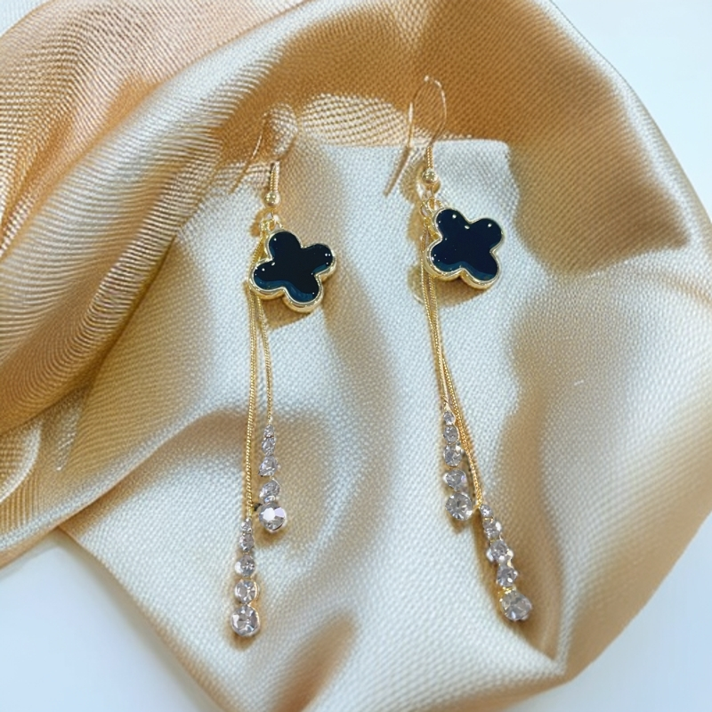 铜合金耳饰 气质轻奢百搭简约简约优雅精致网红设计师耳环F3023