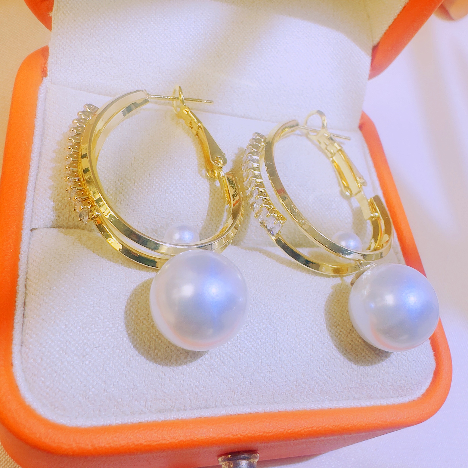 铜合金耳饰 气质轻奢百搭简约简约优雅精致网红设计师耳环F3209