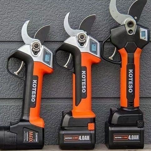 正品全新升级老人头锂电修枝剪超轻长续航电动修果树修枝剪