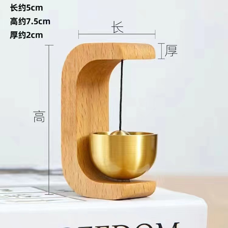 多巴胺门铃背胶门铃治愈解压清脆的居家摆件门铃实心