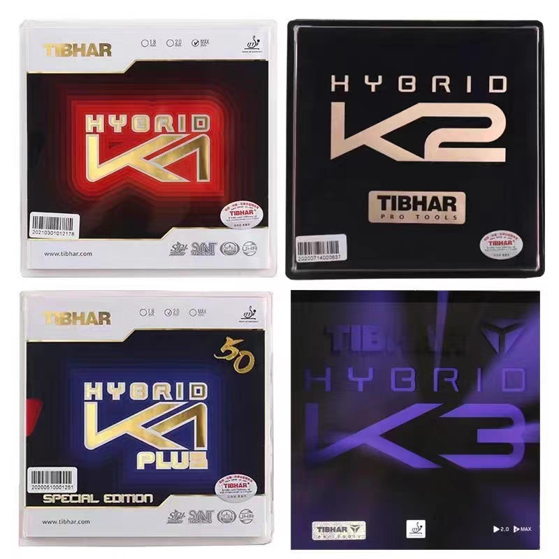 挺拔TIBHAR k1k1plus k2 k3乒乓球专业套胶德国套胶蛋糕海绵