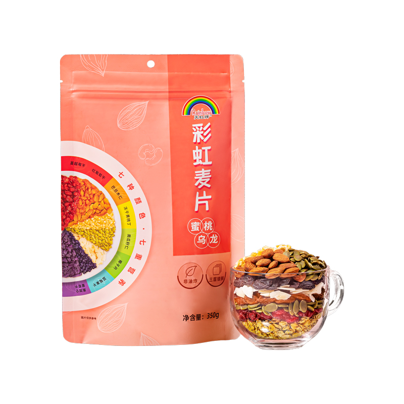 350g蜜桃乌龙麦片