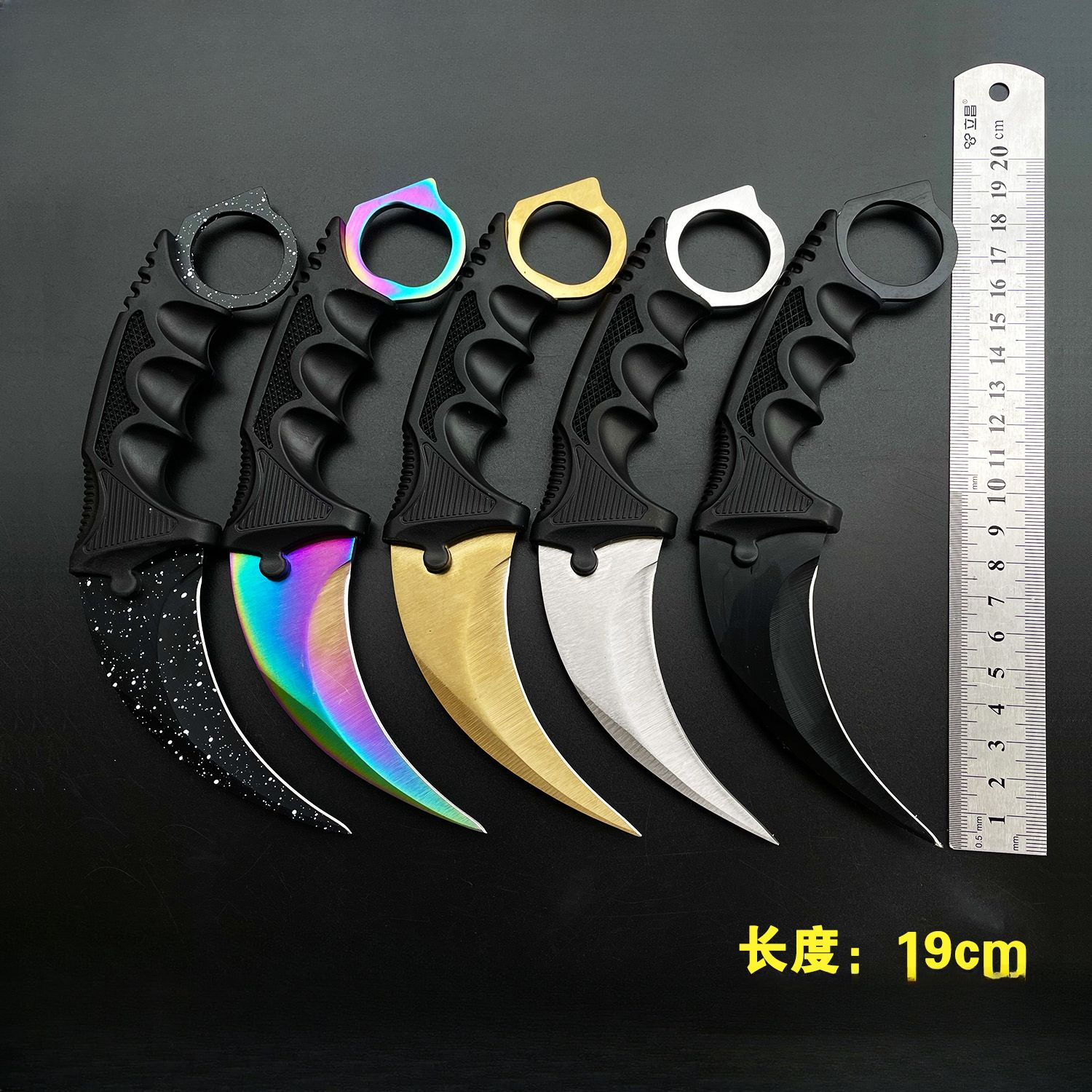 战狼炫酷游戏模型周边爪子拆快递小刀游戏模型模型防身安全不开刃