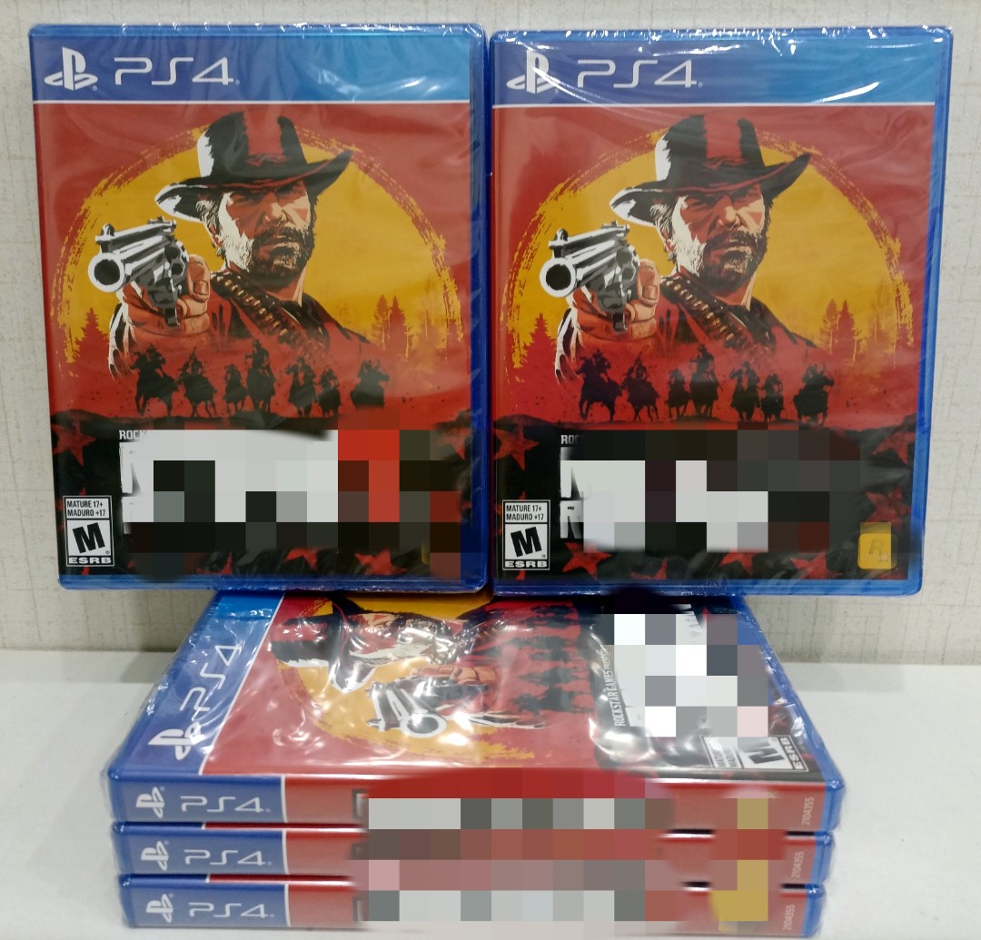 索尼正版PS4游戏 荒野大表哥2 支持PS5 全新中文 实体光盘
