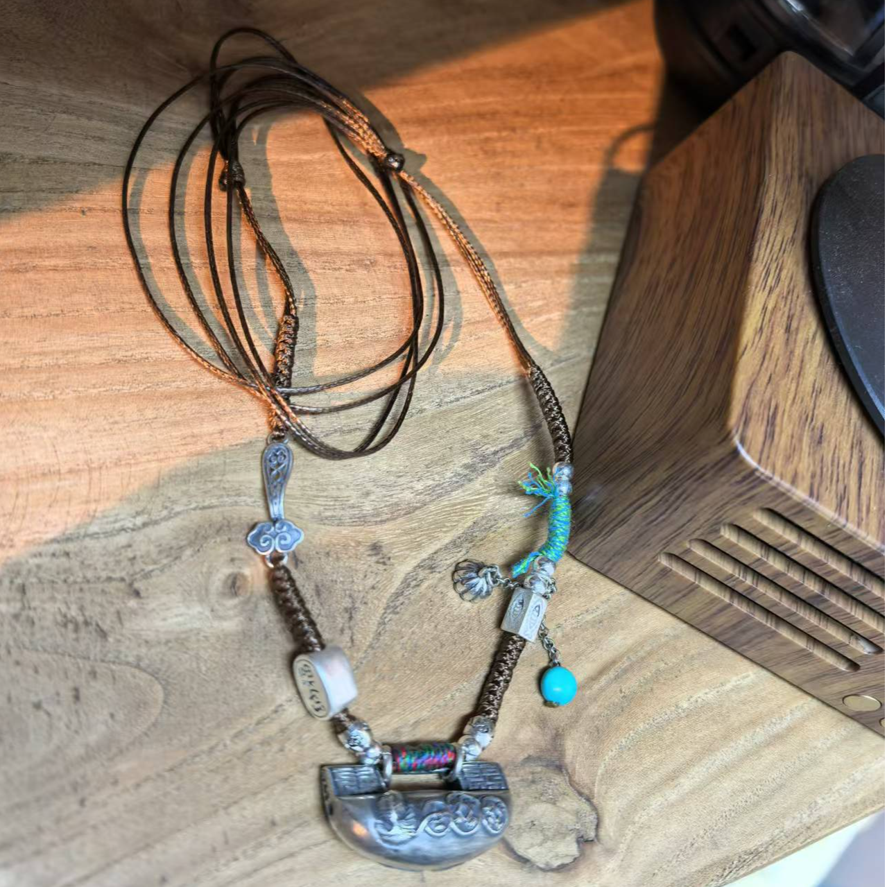 ZZ 丽子原创925银锁百搭女士配件