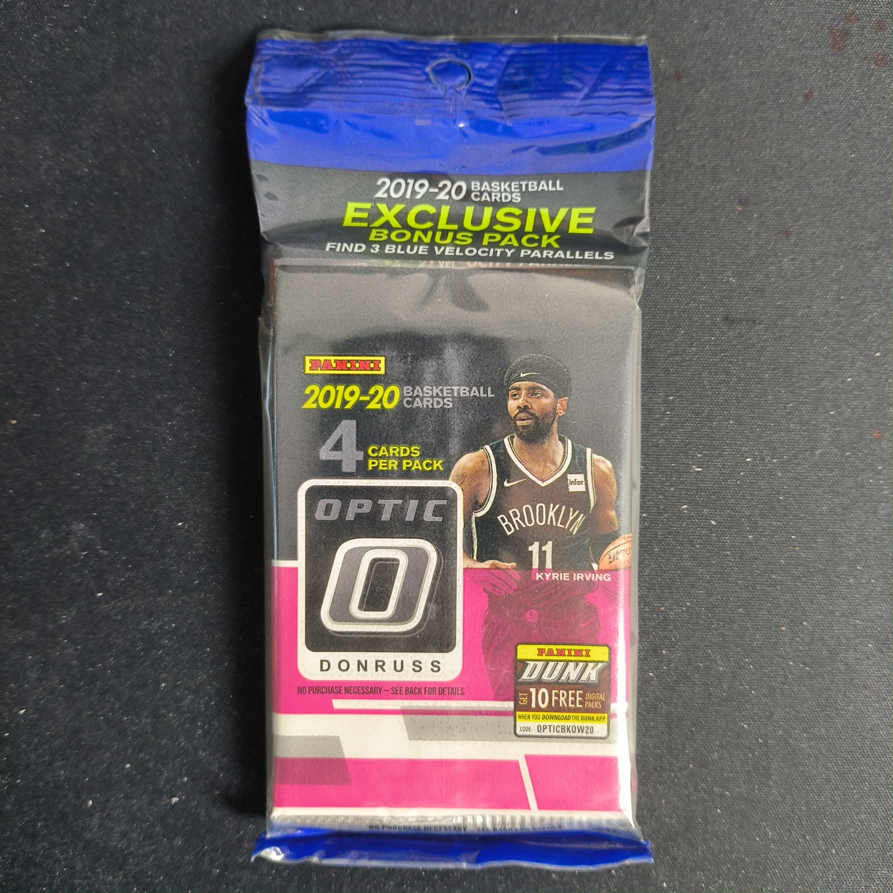 （拆卡）寻找小贾新秀25编19-20 帕尼尼 optic肥包盲盒 篮球球星卡