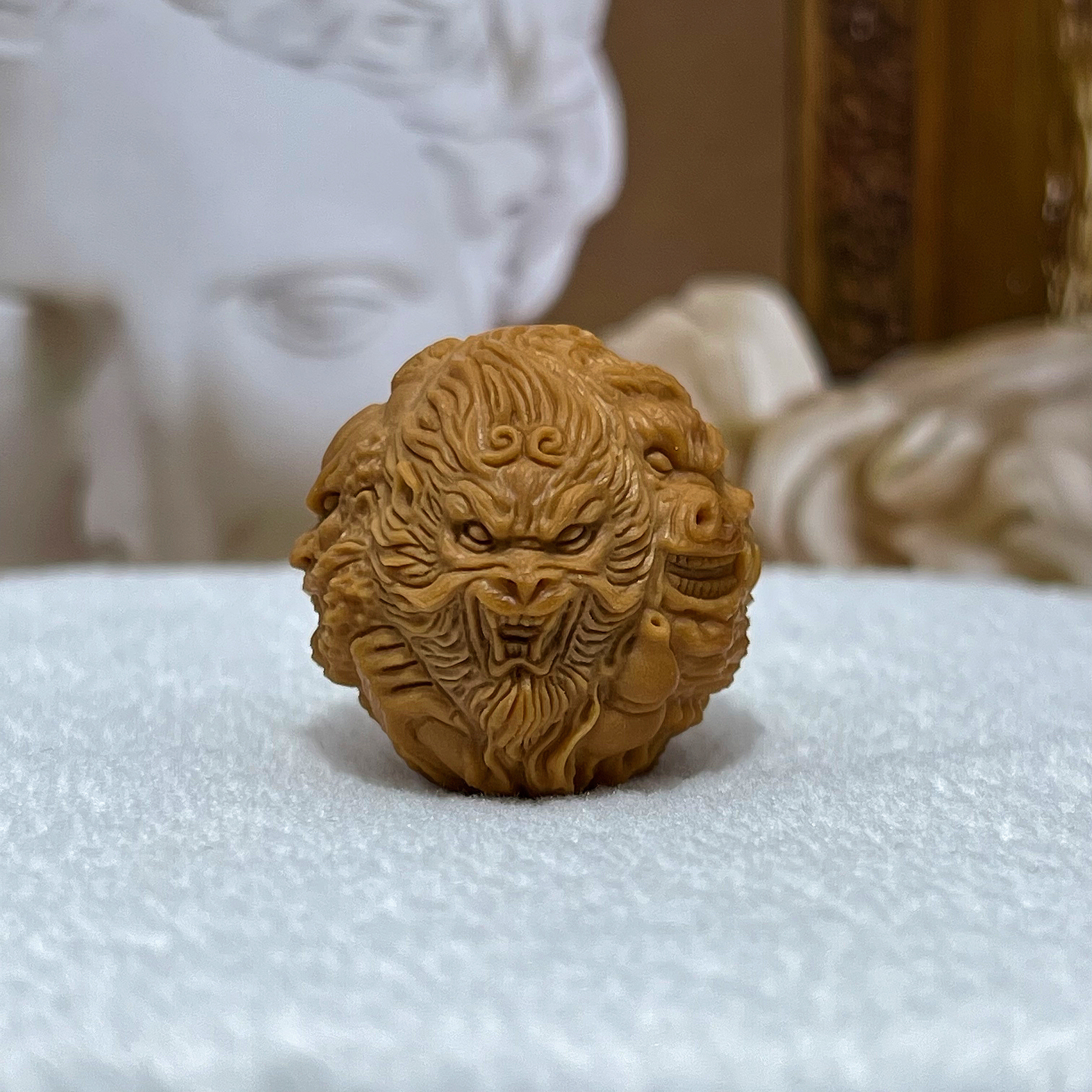 猴头核桃雕刻西游记师徒五人单籽手串配饰文玩搭配满工雕刻单颗