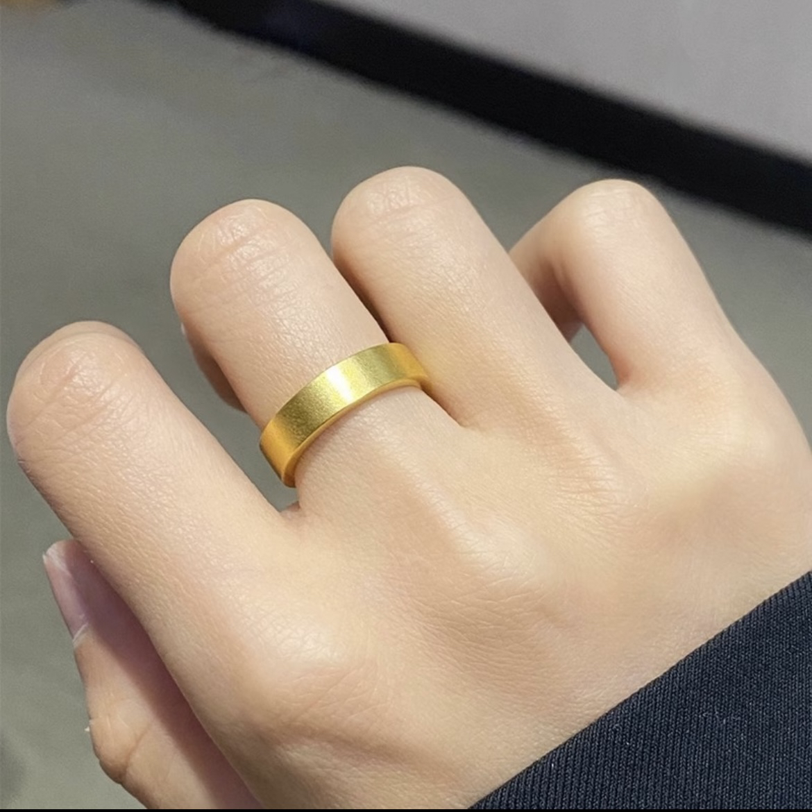 合金戒指 简约戒指素戒指环