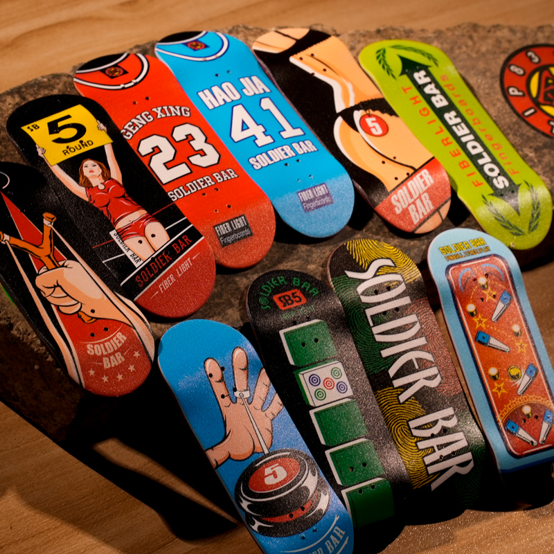 翻team正品枫木专业手指滑板复刻SB5系列普通滑板套装指尖滑板