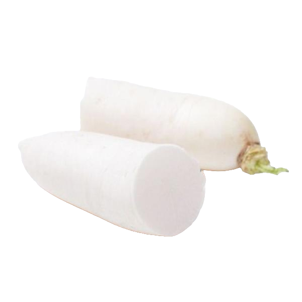 白萝卜 1根（500克左右）