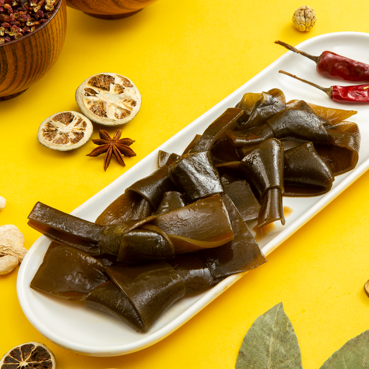 香辣海带结250克休闲卤味零食小吃美食【四分辣】