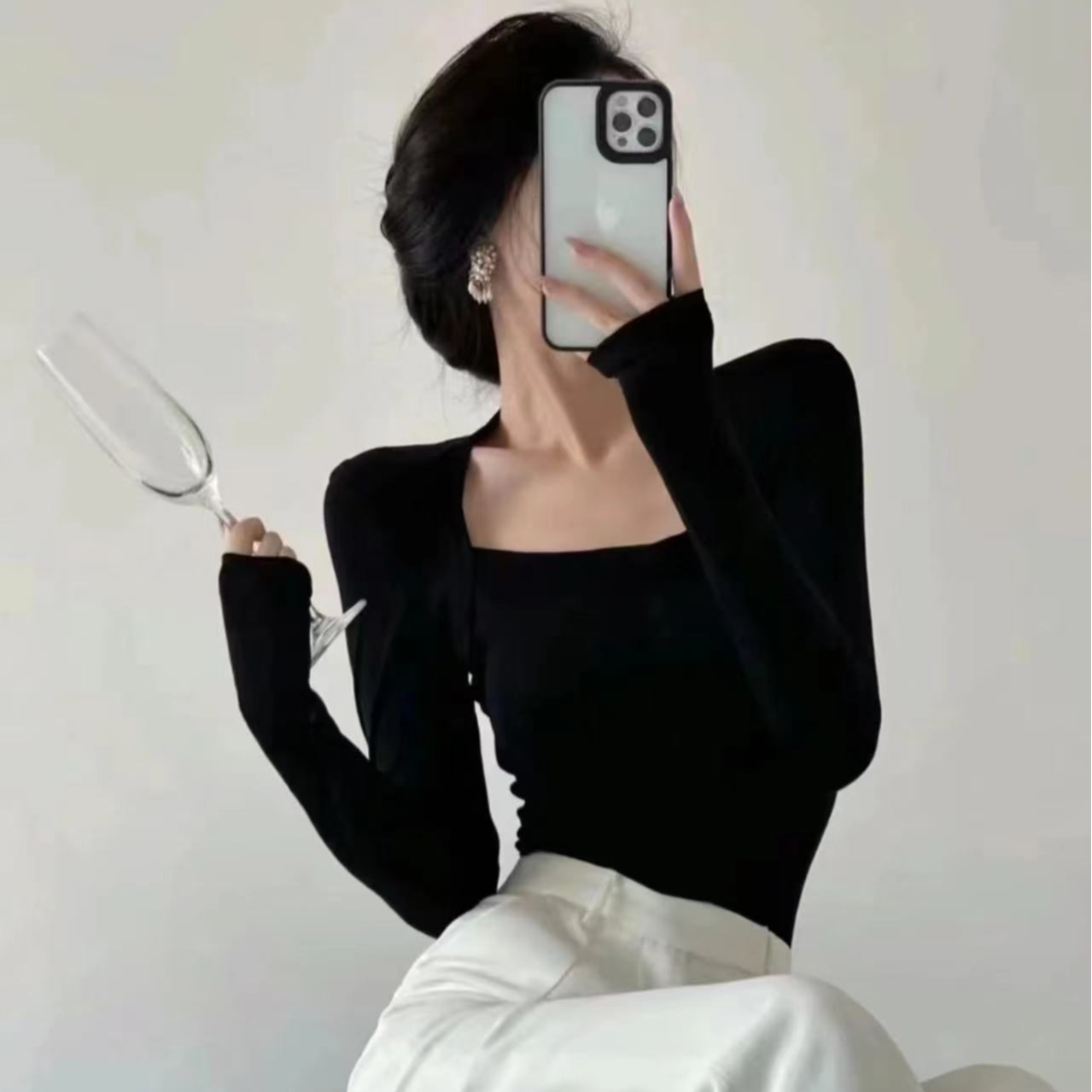 小锦玉时尚显瘦百搭洋气复古女装衬衣尾货样衣