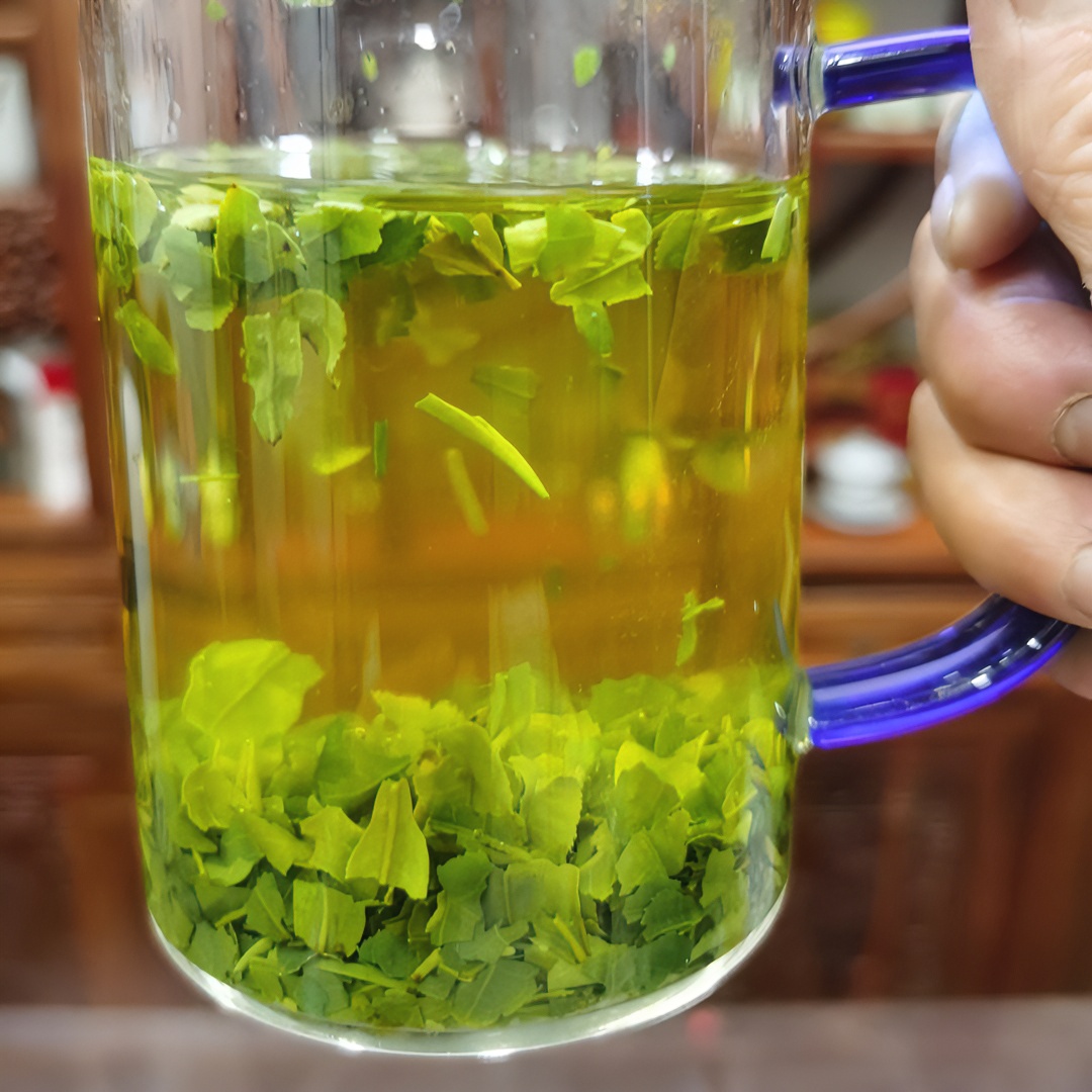2025年4月1六安瓜片碎茶新茶春茶绿茶瓜片茶碎茶角碎末碎片碎末