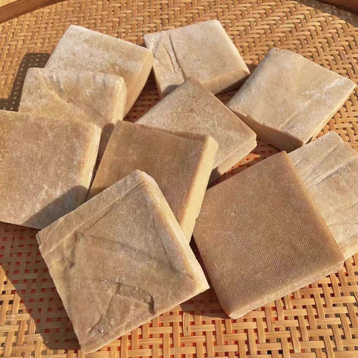 【湖南常德特产】腊干子柴火烟熏豆腐道河大岩厂干子