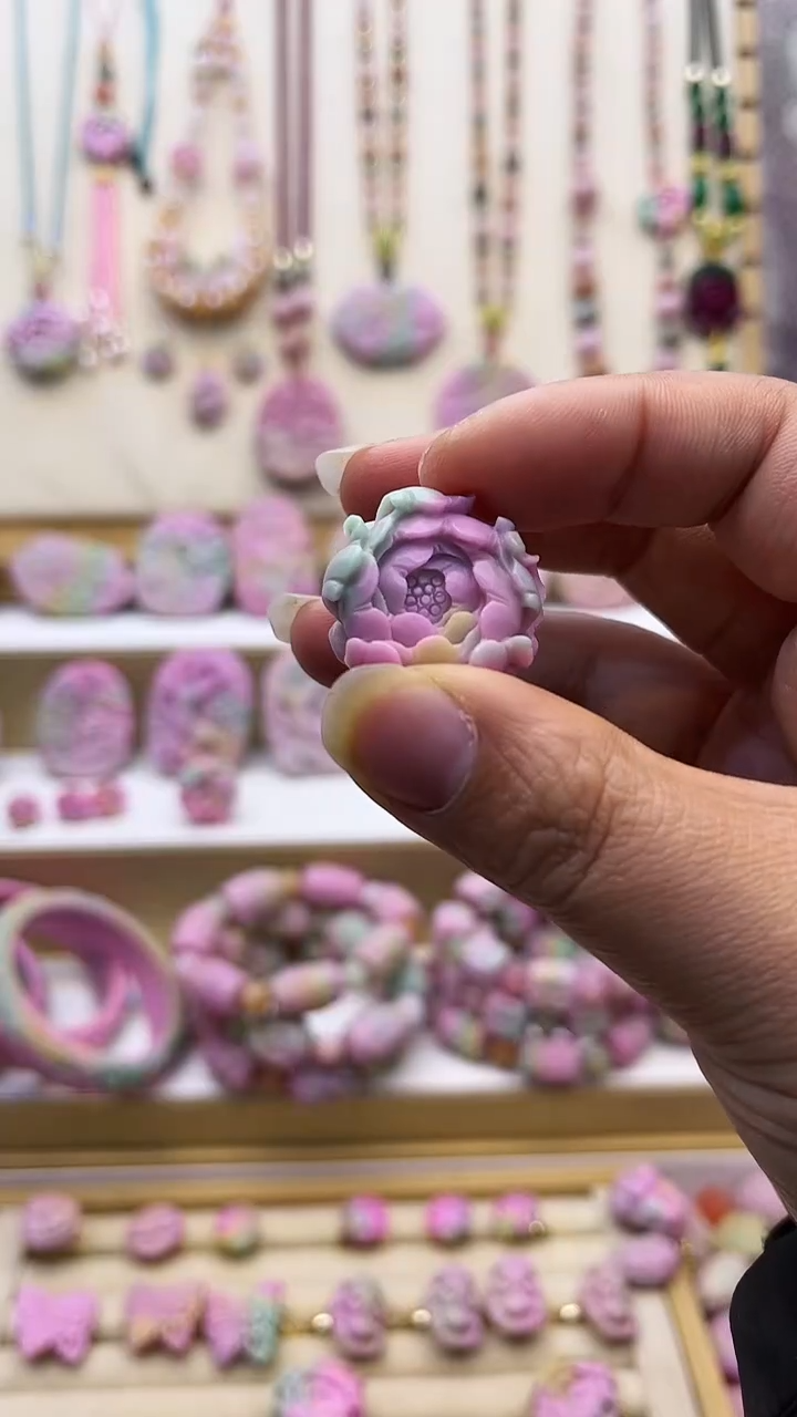 【闪购商品】牡丹花戒指