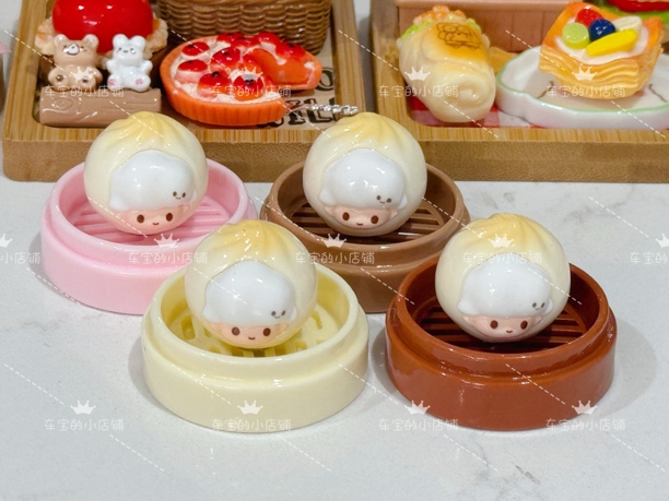 (迷你套装)原创磁吸食玩冰箱贴