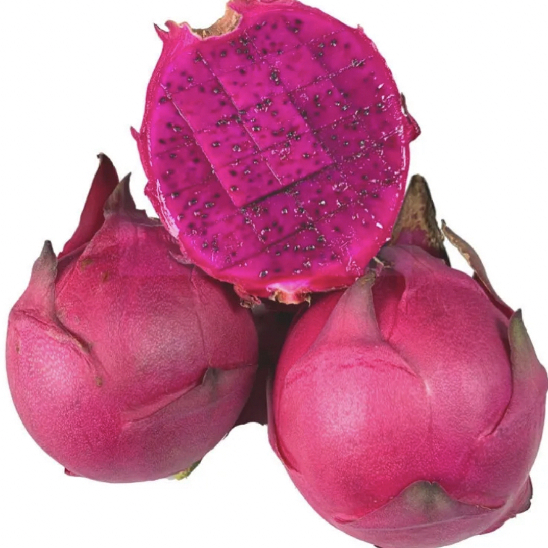 海南40#红心火龙果4个