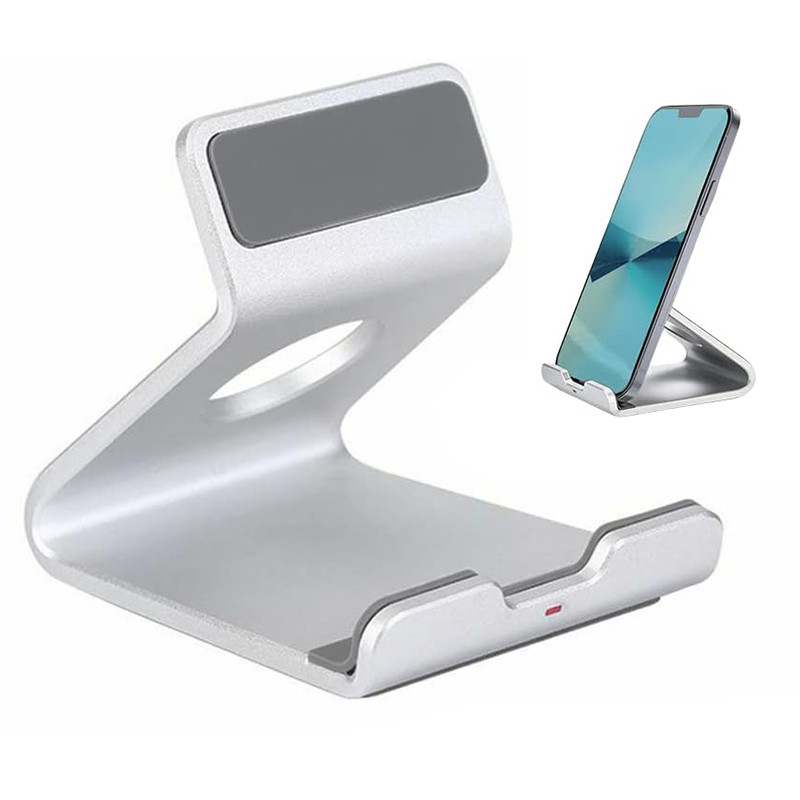 金属手机支架桌面床头手机架直播看电视多功能