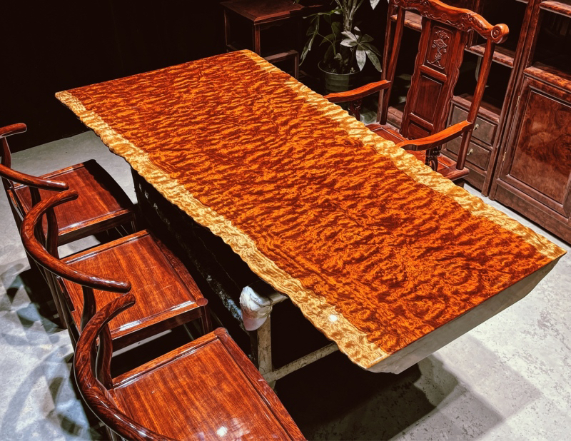 巴花自然边 204*91*9.5【定金】