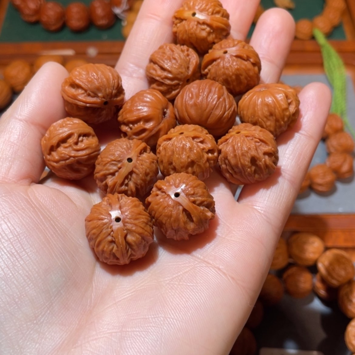 【闪购商品】文玩核桃手串米****7