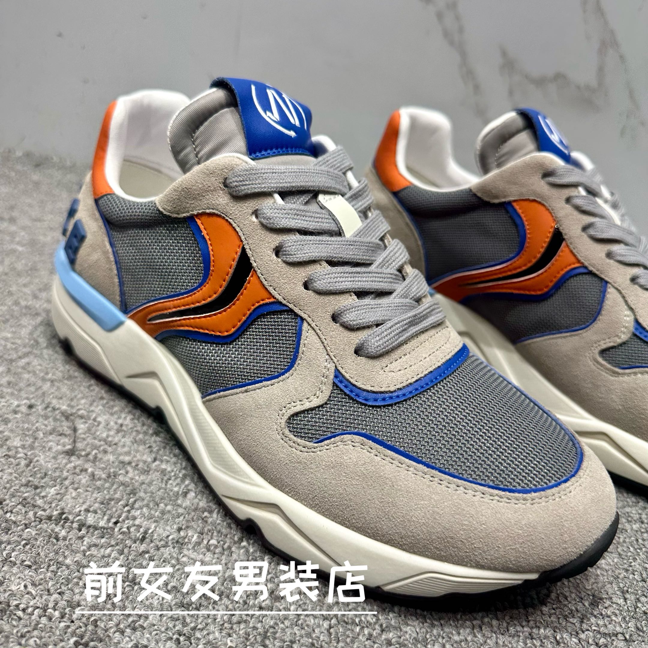 【斯丹鞋子】运动鞋休闲平底情侣百搭时尚男士跑步潮鞋潮流舒8103