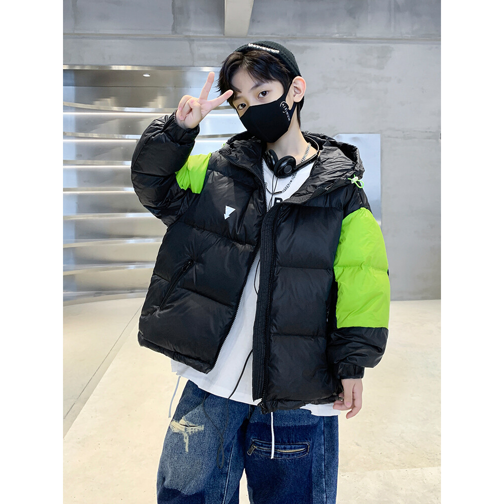 巴拉巴拉男童羽绒服冬季2023新款洋气中大儿童装洋气男孩冬装冬季