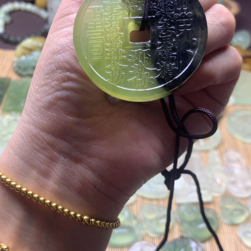 【闪购商品】蛇纹石玉颈饰合金?*?