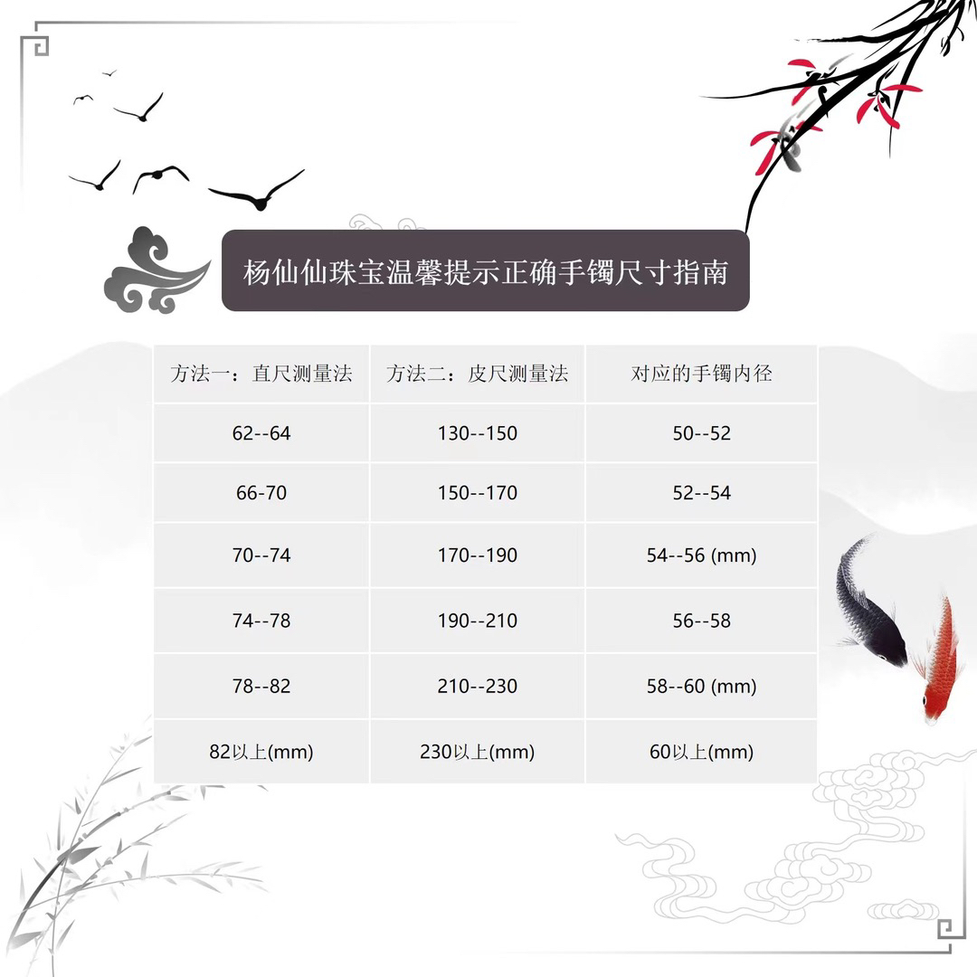 【杨仙仙珠宝】如何正确测量圈口尺寸方法，勿拍-000