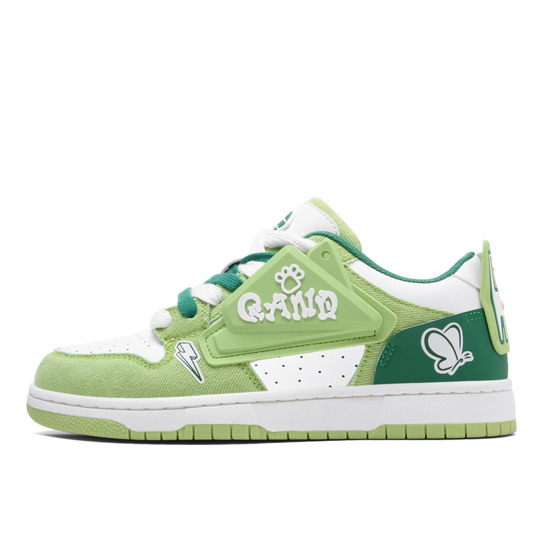 奇安达夏季【多巴胺穿搭Candycolor】情侣款高街小众运动休闲板鞋