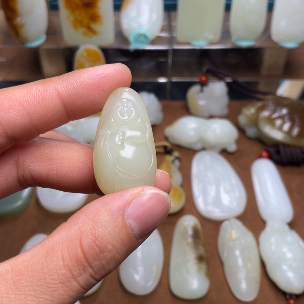 【闪购商品】和田玉颈饰未镶嵌?**薛