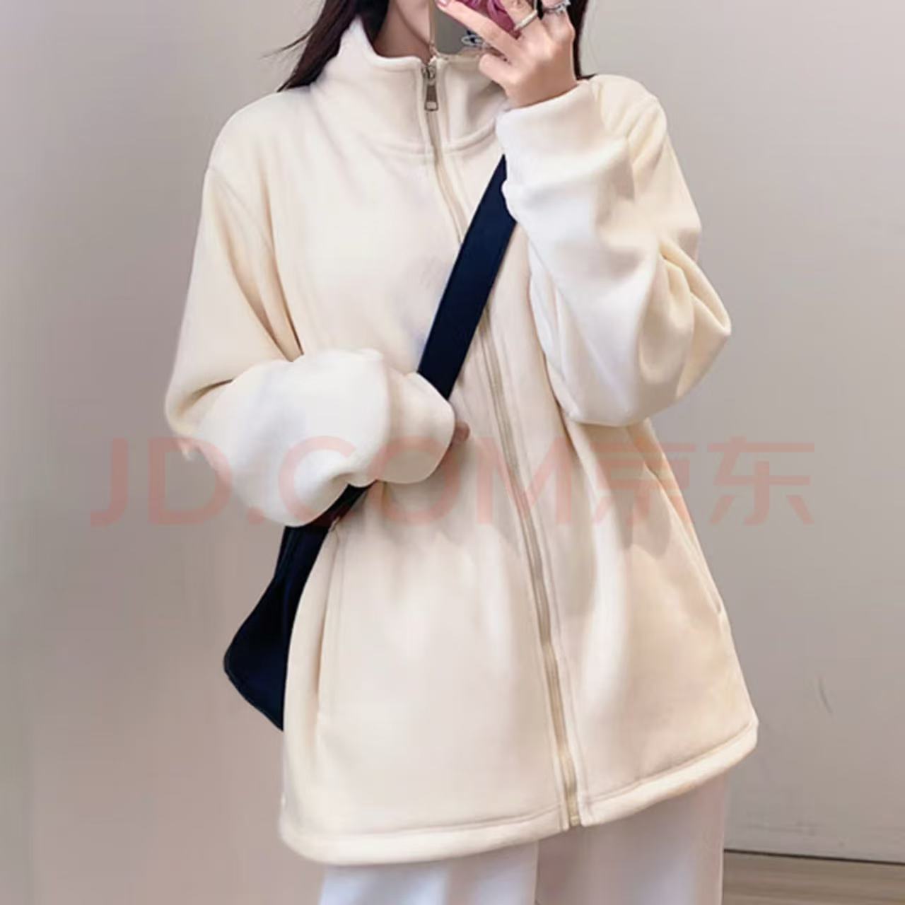 玥玥家~双面绒拉链简约时尚休闲百搭保暖儿童外套（男女同款）