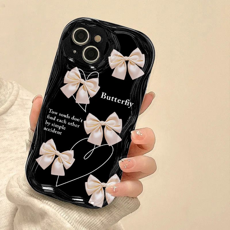 新款苹果iphone15软壳OPPO荣耀华为小米vivo奶油手机壳个性创意女