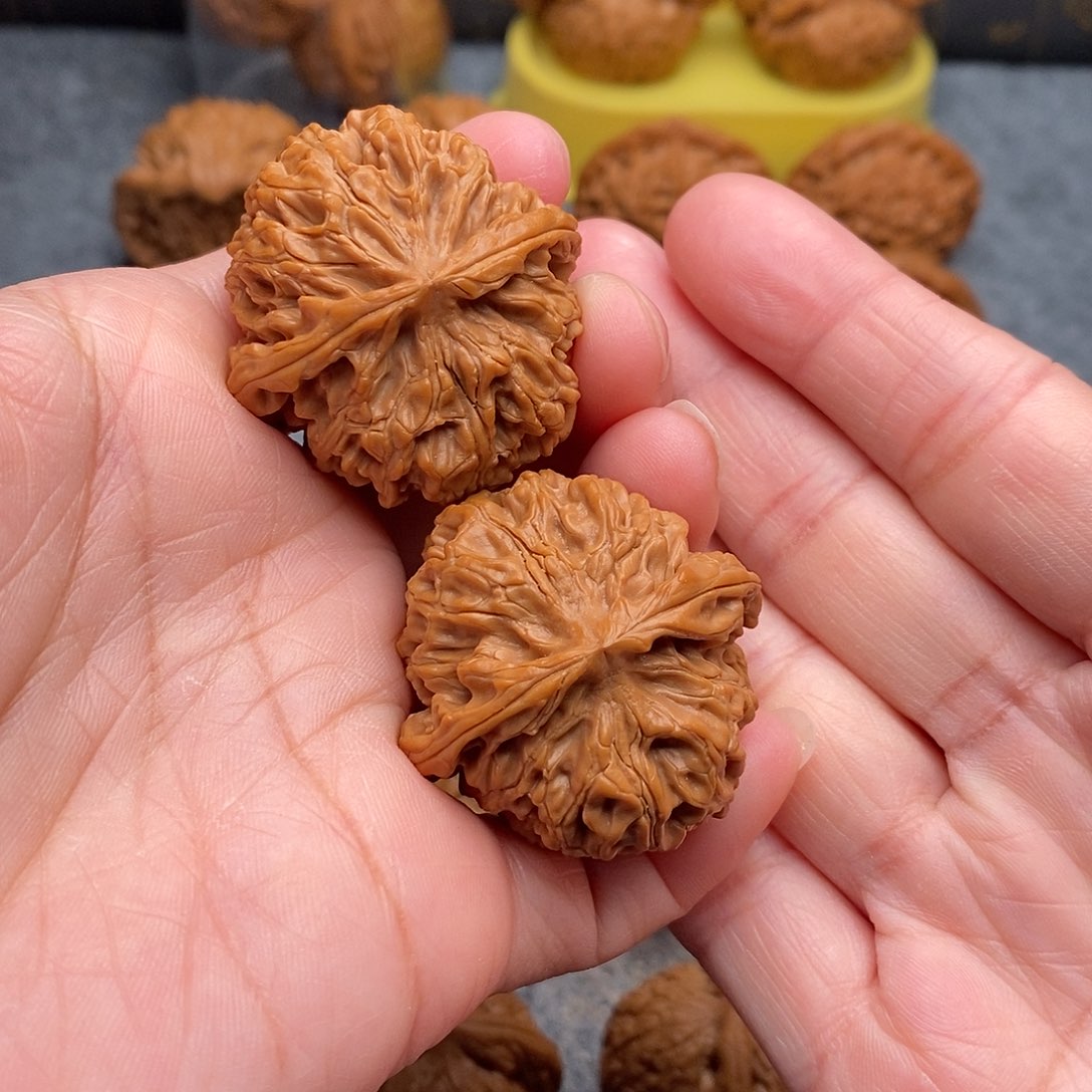 文玩核桃把件精品苹果39全品