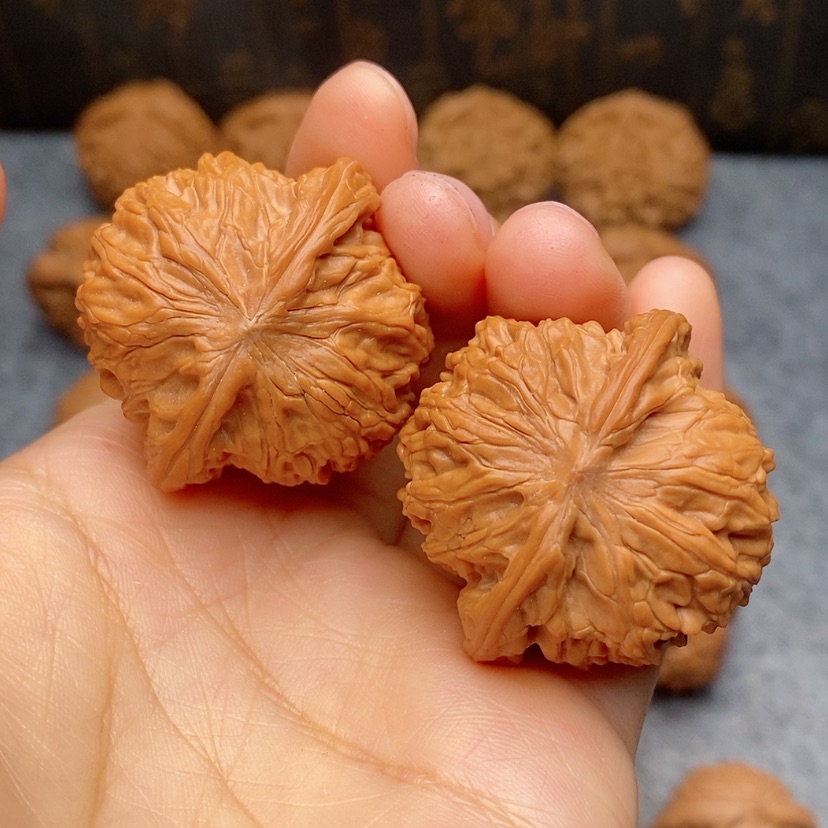 【闪购商品】文玩核桃把件山地磨盘39.8全