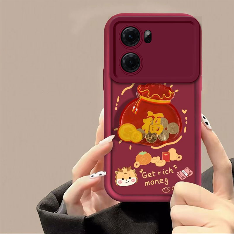 龙年福袋OPPOK10手机壳K10PRO天眼K10X防摔全包磨砂潮牌ins